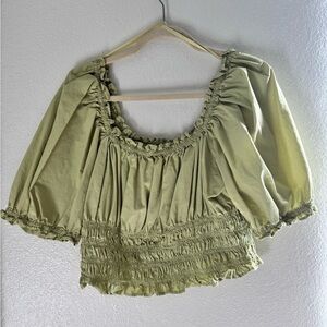 Levi’s puff sleeve top